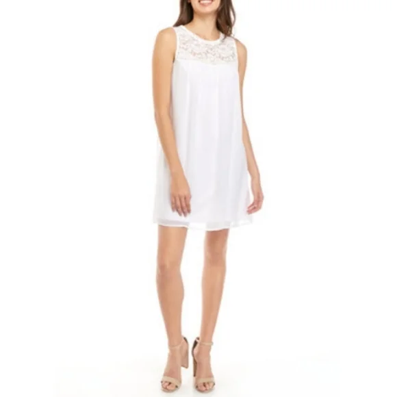 green emerald velvet dress Dote On Me Frill Trim Strappy Back Babydoll Dress White Selfie Leslie